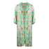 Inoa Versailles Gardenia 1202120 Green Long Kimono